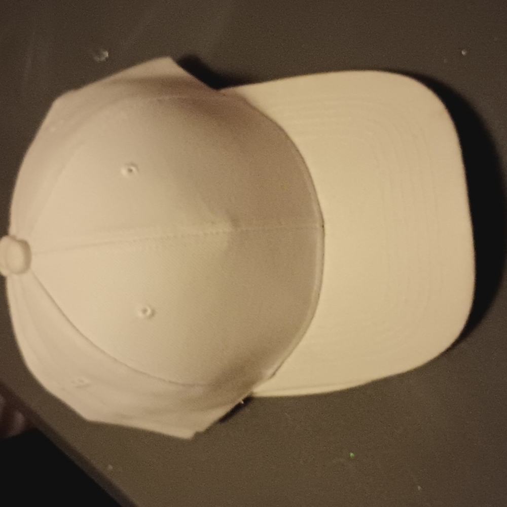 Plain white hat